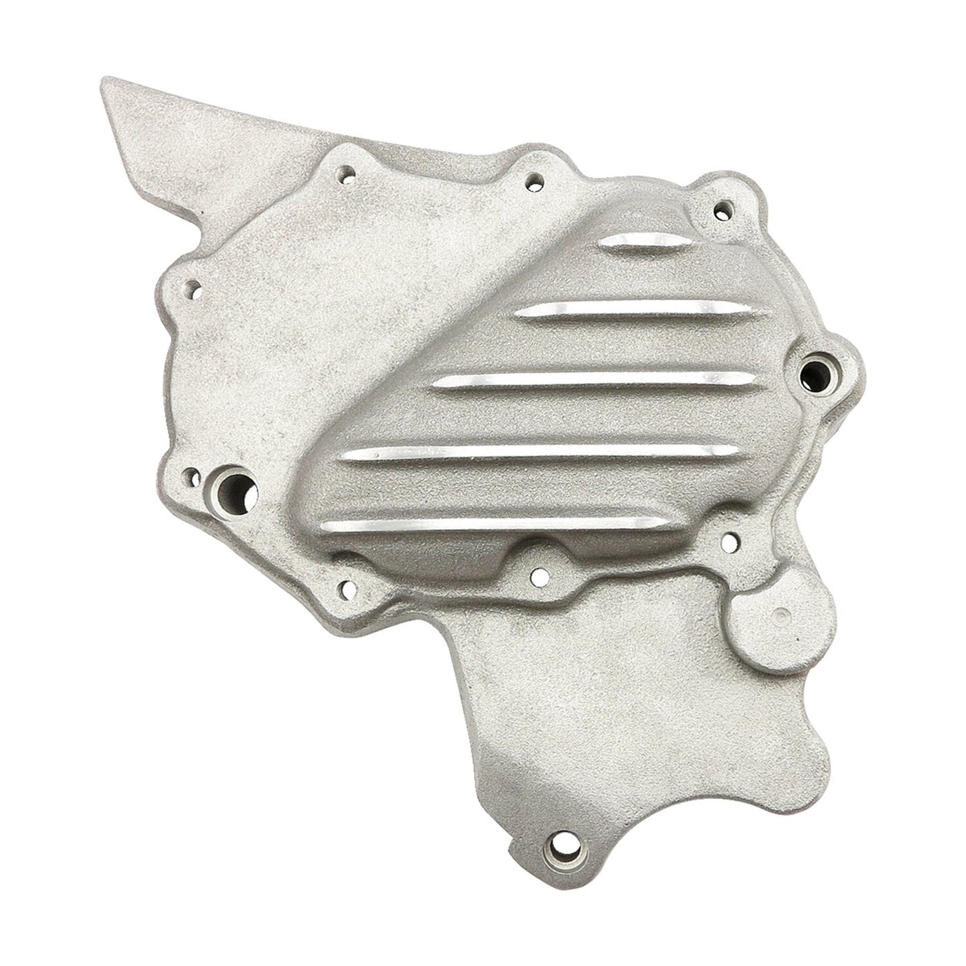 EMD EMD, ribbed sprocket cover XL. Semi-Polished