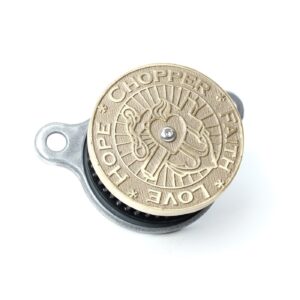 Wannabe choppers Wannabe Choppers, WannaSucker 'CFLH' air cleaner. Brass