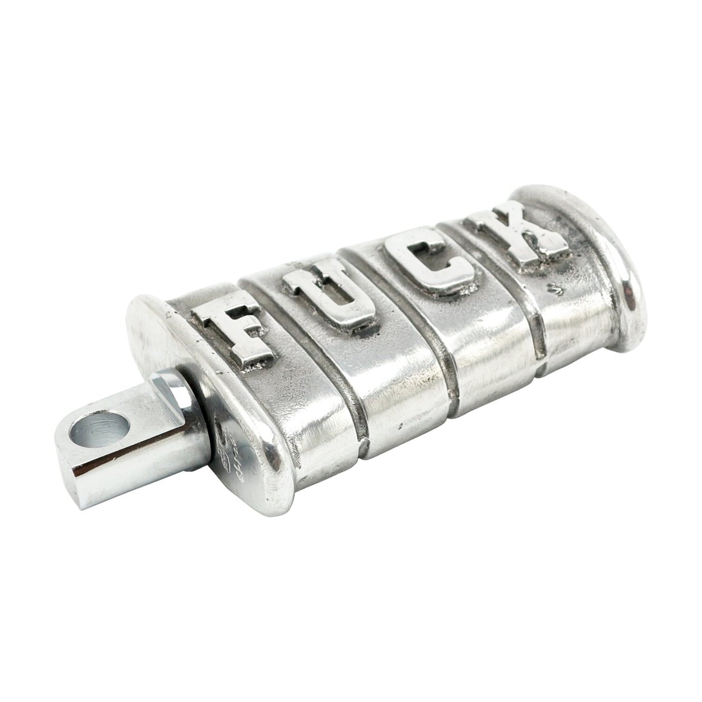 Wannabe choppers Wannabe Choppers, kicker pedal 'Fuck'. Cast aluminum - Image 2