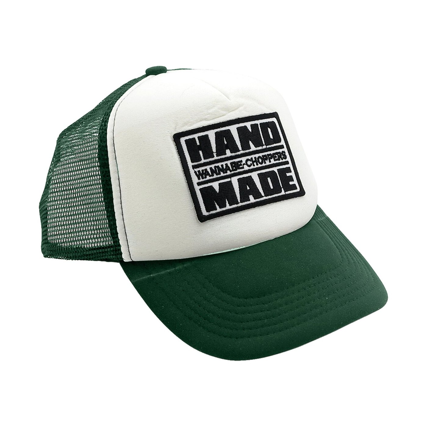Wannabe choppers Wannabe choppers trucker cap white/dark green