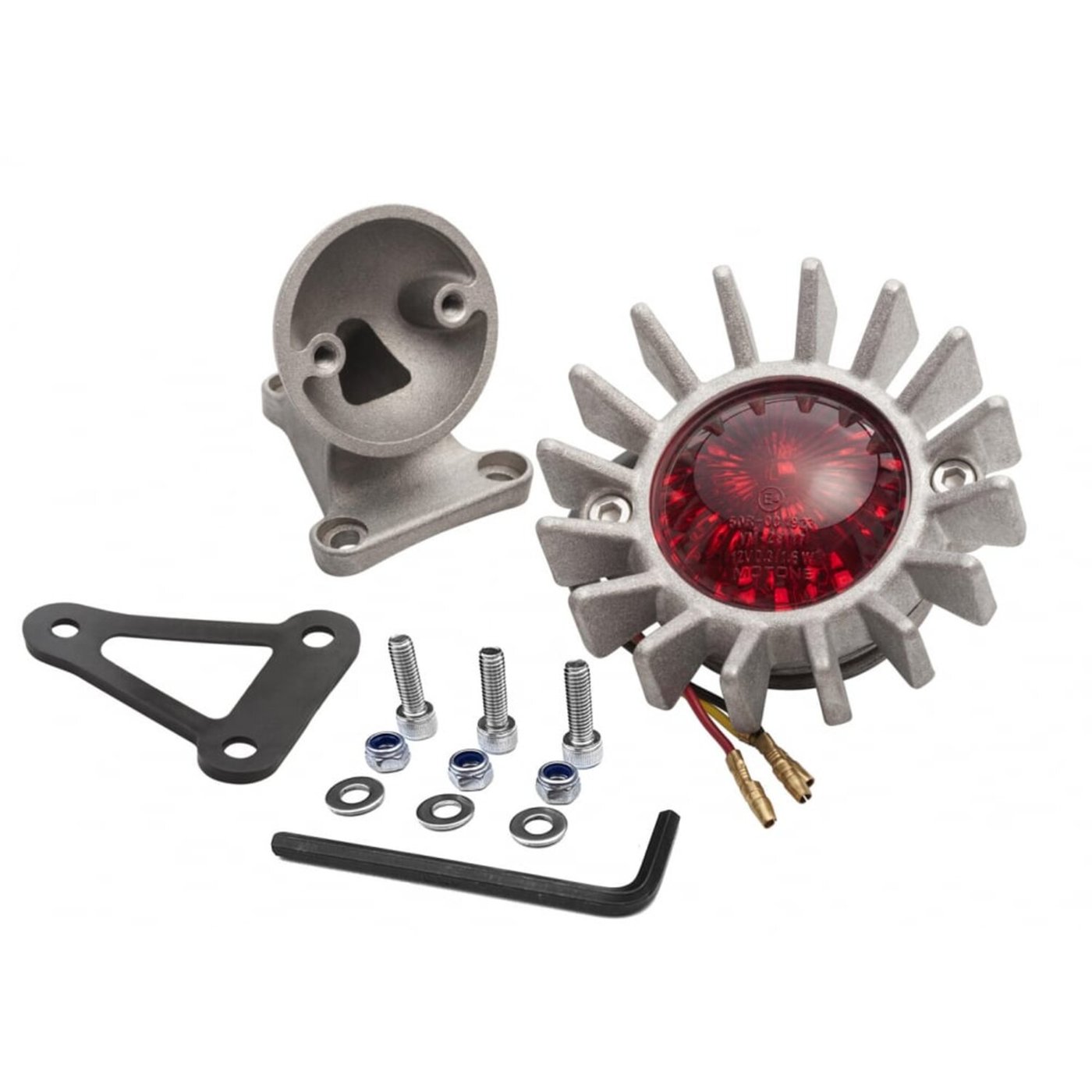 Motone Motone Big Fin Tail light with fender mount - Image 2