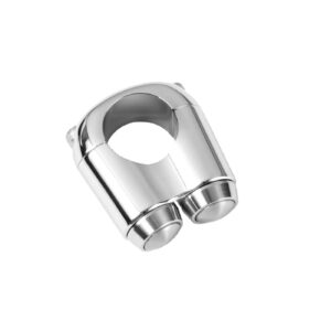 Motone Motone, micro switch with 2 buttons. Chrome