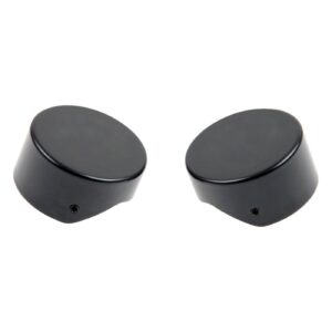 Cult-Werk Cult-Werk, 2-piece fork tube cap bolt cover kit. Black