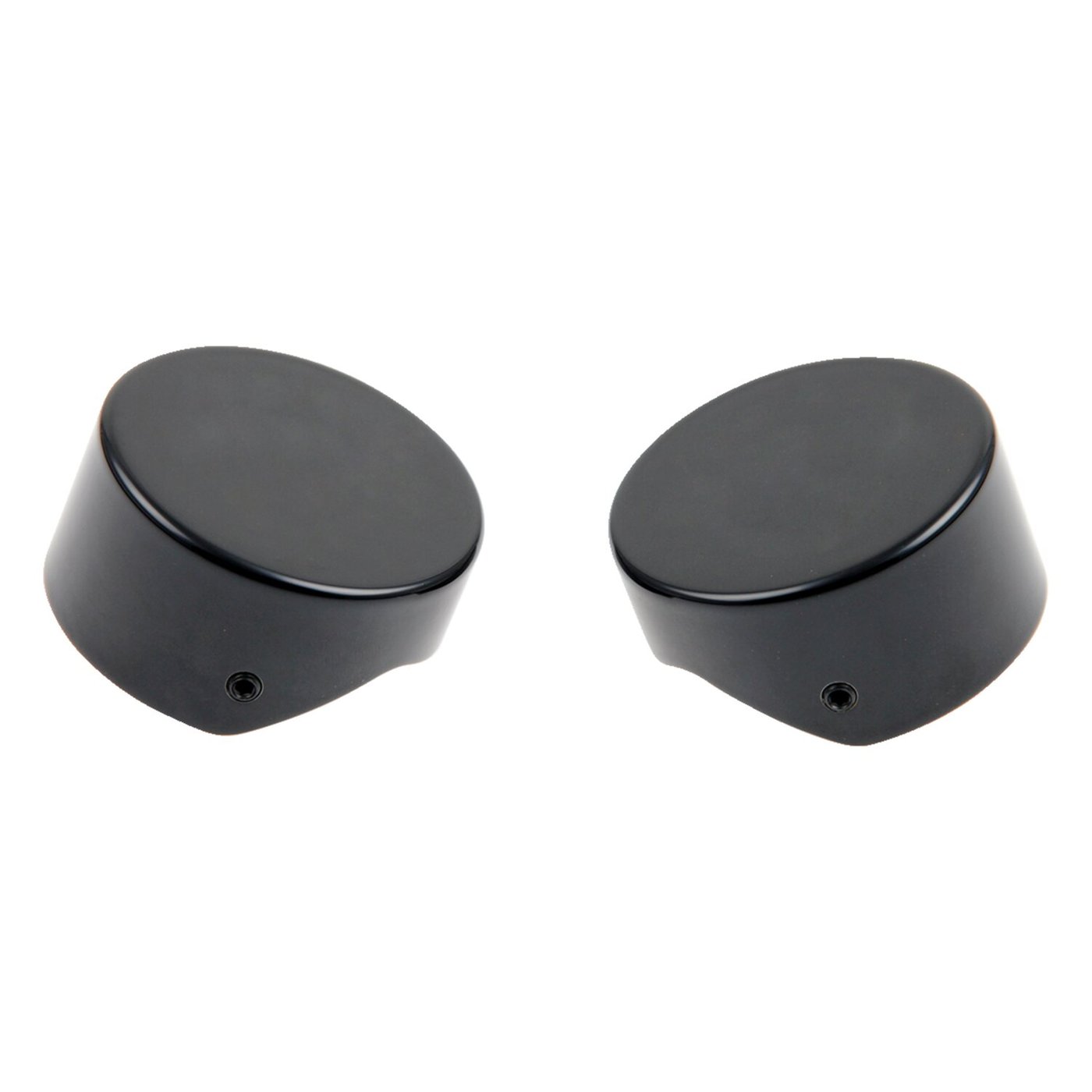 Cult-Werk Cult-Werk, 2-piece fork tube cap bolt cover kit. Black