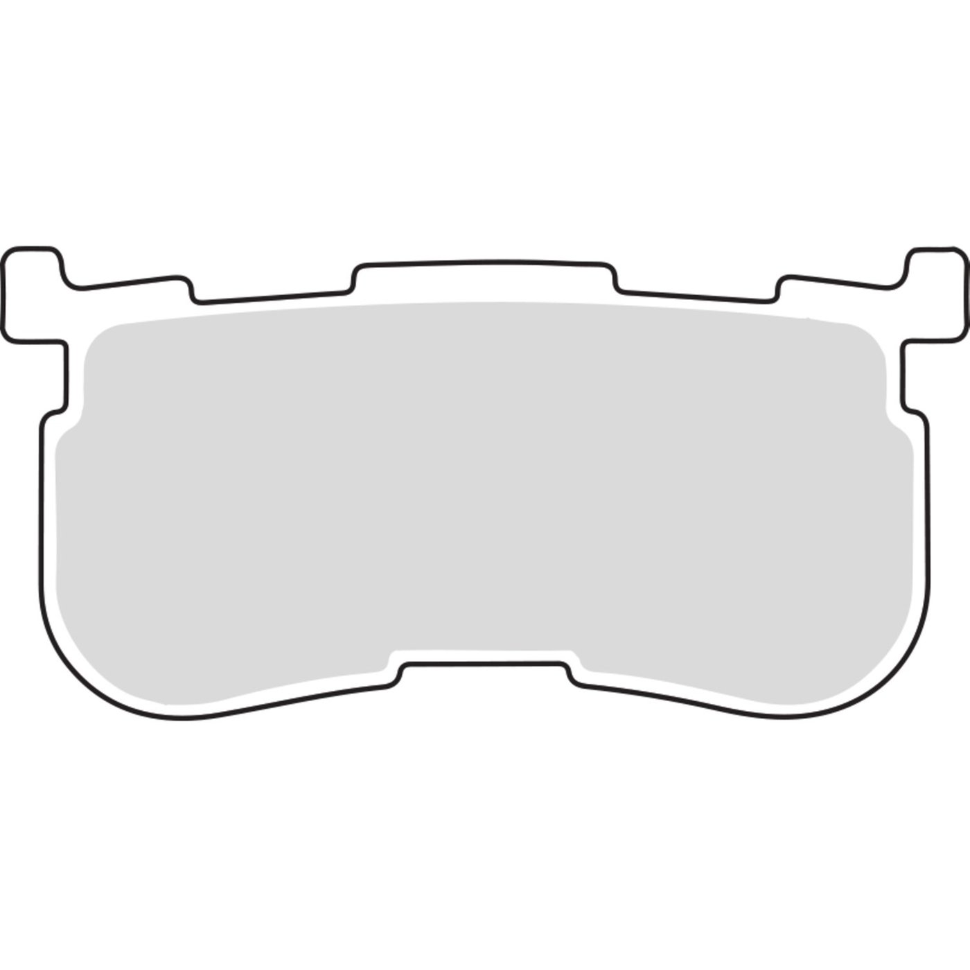 EBC EBC, Double-H sintered brake pads. Rear