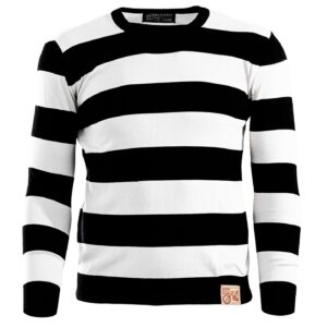 13 and a half company 13-1/2 Outlaw sweater black/off white