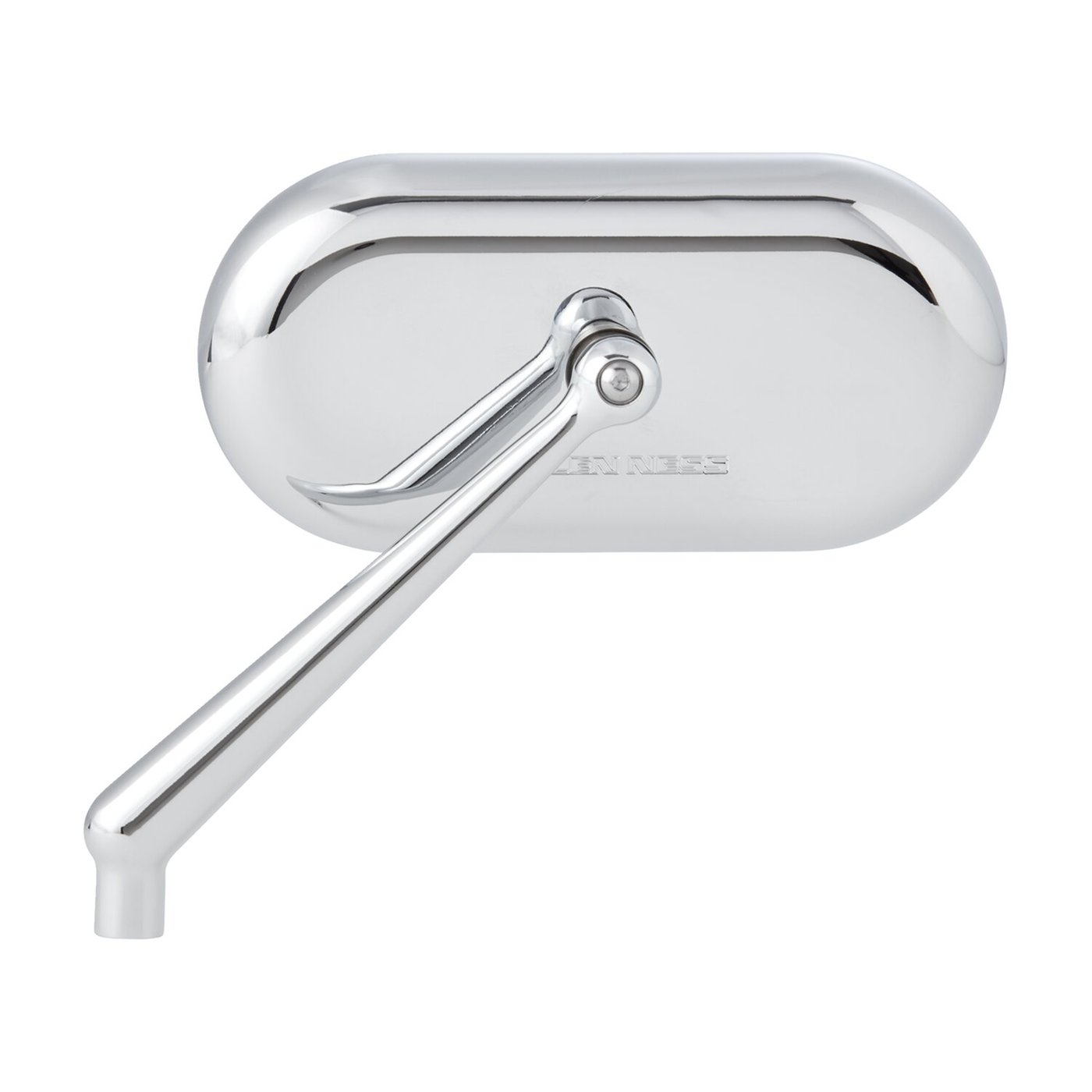 Arlen Ness Arlen Ness, Oval forged mirror. Left, chrome