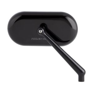 Arlen Ness Arlen Ness, Oval forged mirror. Right, black