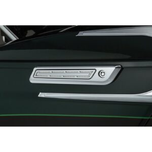 Kuryakyn Kuryakyn, LED saddlebag hinge accents. Chrome