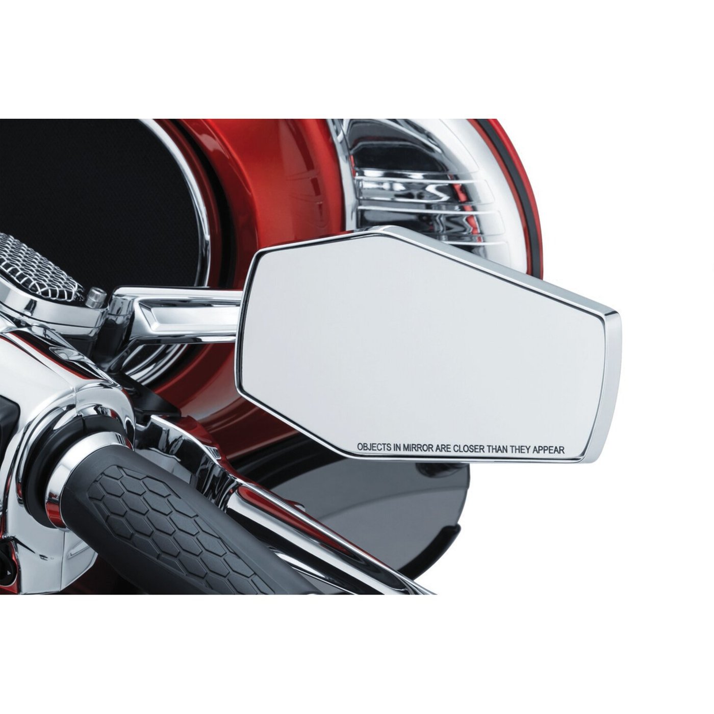 Kuryakyn Kuryakyn, Hex mirrors. Chrome, ece - Image 2