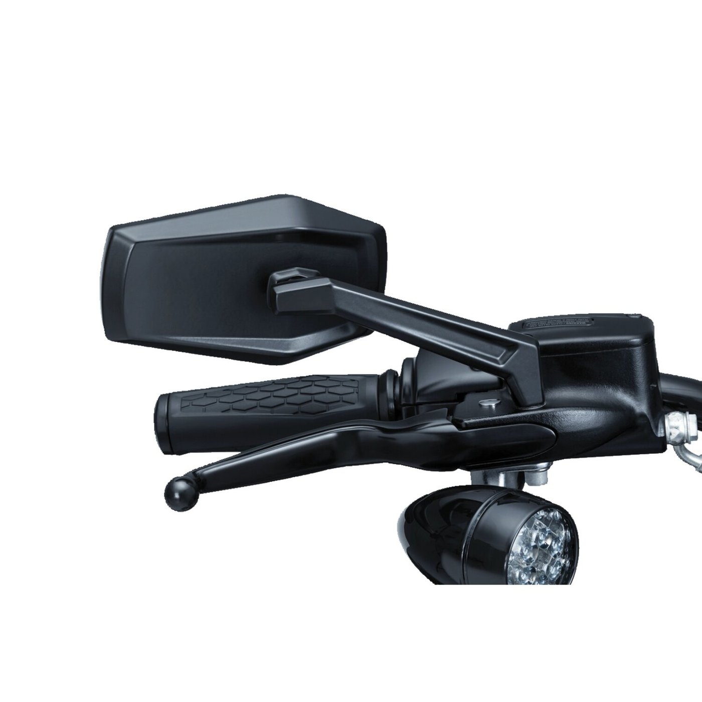 Kuryakyn Kuryakyn, Hex mirrors. Satin black, ece
