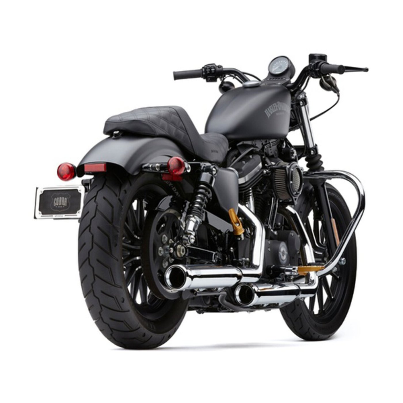 Cobra Cobra, NH series 3" slip-on mufflers. Chrome