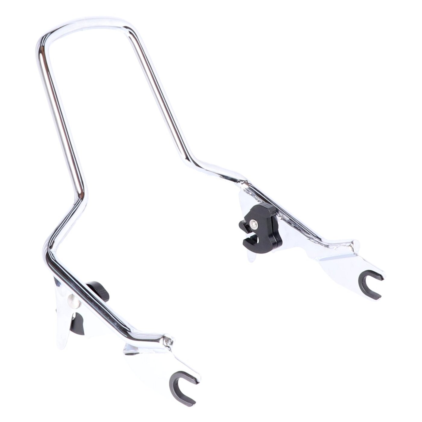 MCS Sissy bar kit 12.50" 1-piece upright. Chrome - Image 2