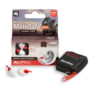 Alpine Alpine MotoSafe Race earplugs with mini grip