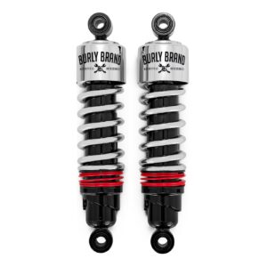 Burly Burly, Slammer Plus shock set 11.5" chrome
