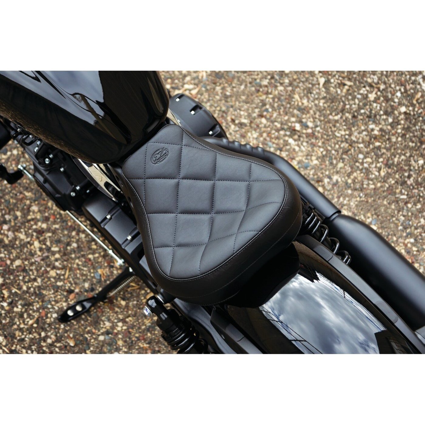 Mustang Mustang Standard Touring solo seat black - Image 2