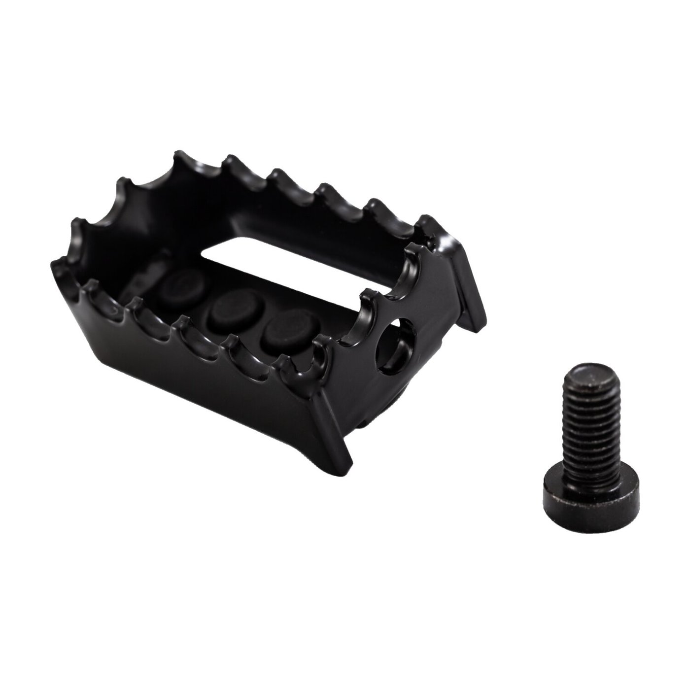 Burly Burly, MX style shift peg. Black - Image 2