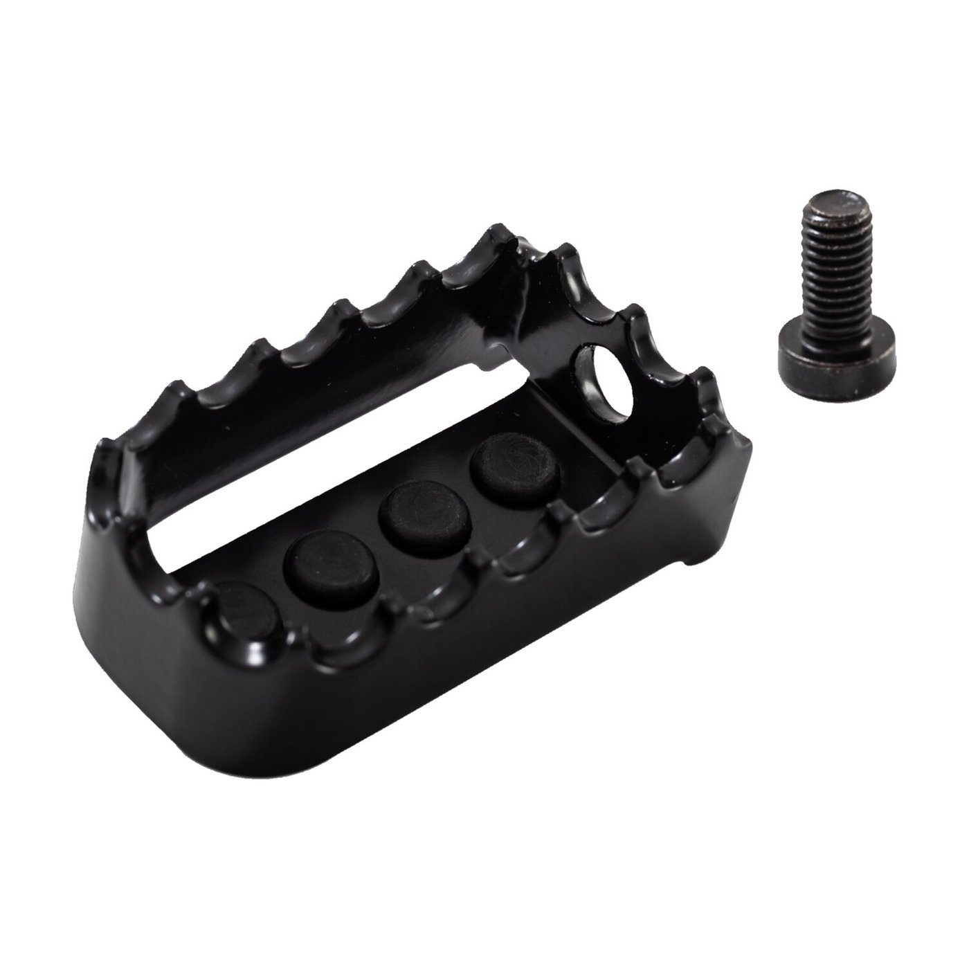 Burly Burly, MX style shift peg. Black