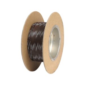 Namz NAMZ, wire on spool. 18 gauge, 100ft. Brown/White