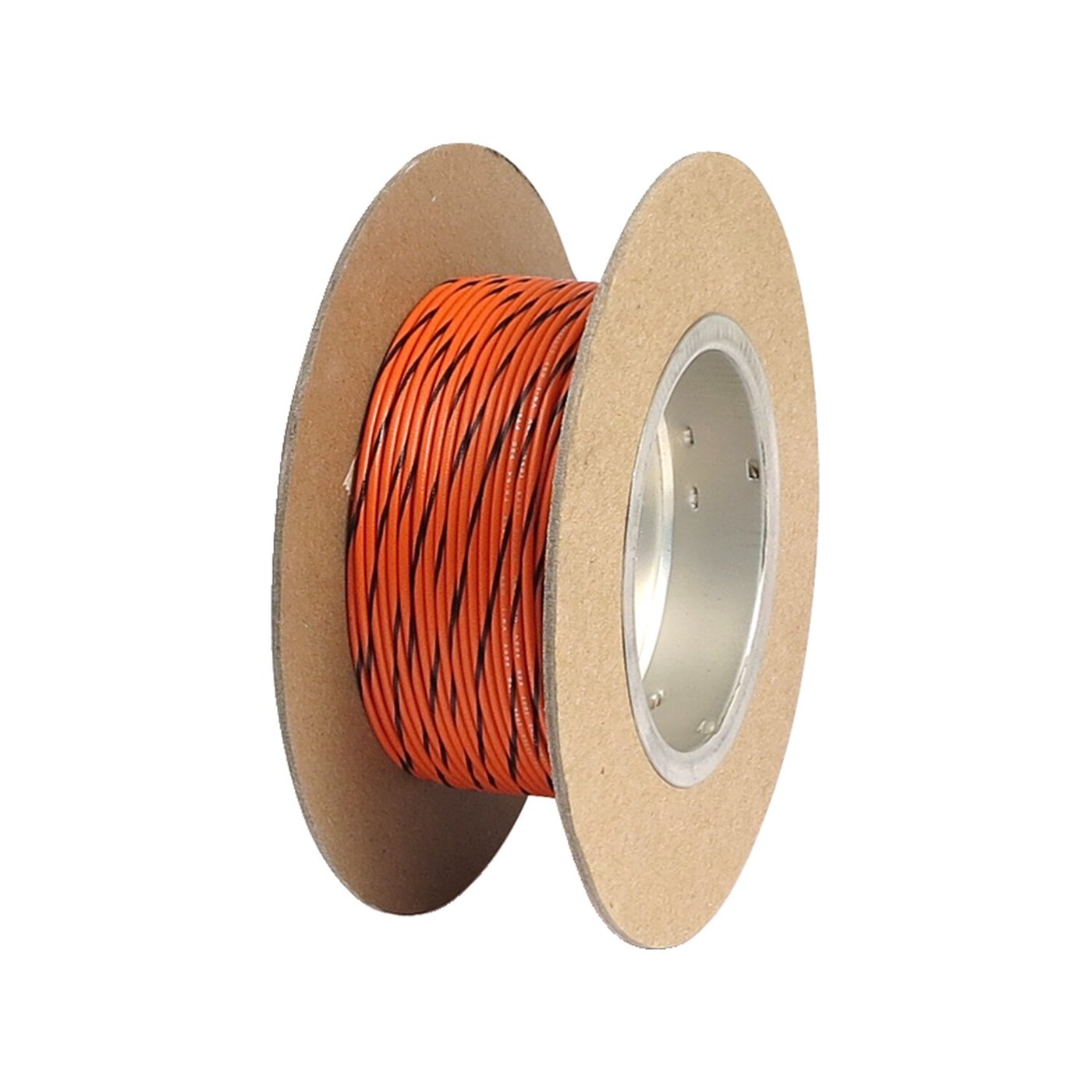 Namz NAMZ, wire on spool. 18 gauge, 100ft. Orange/Black stripe