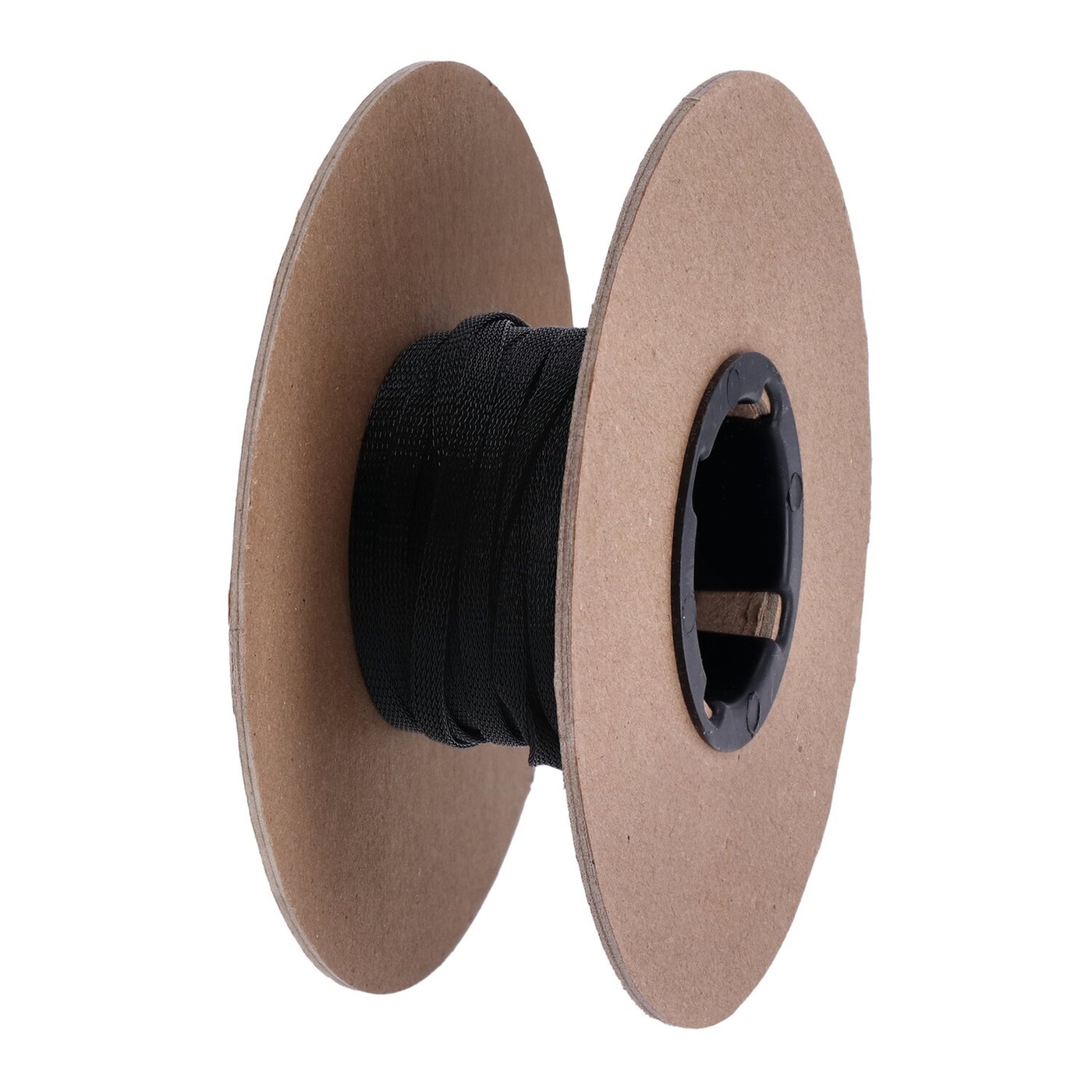 Namz NAMZ, braided flex sleeving. Black, 1/4" (6.35mm) ID - Image 2
