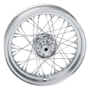 MCS 3.00 x 16 wheel 40 spokes chrome