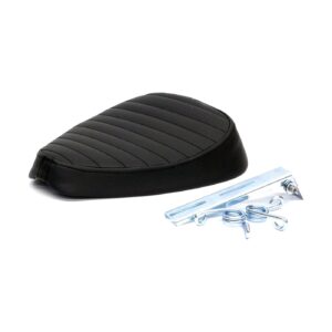 C-Racer C-Racer, Classic bobber solo seat. Medium. Black