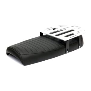C-Racer C-Racer, Fat Scramsadle scrambler seat. With rack. Black
