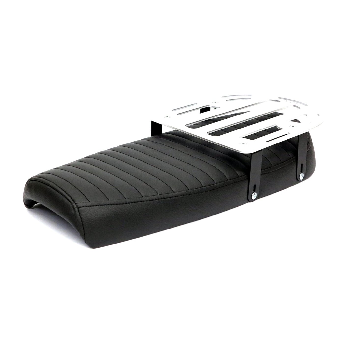 C-Racer C-Racer, Fat Scramsadle scrambler seat. With rack. Black