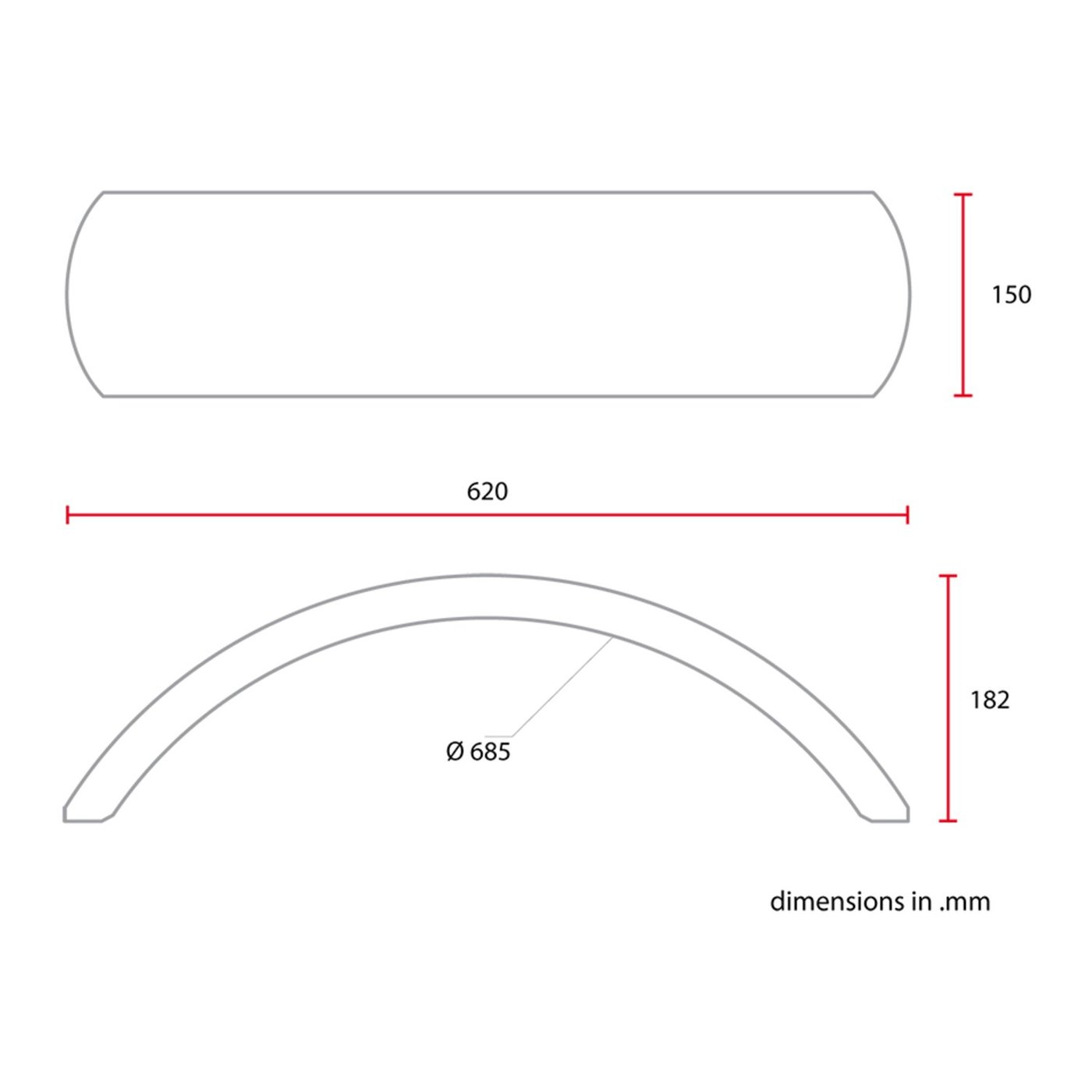 C-Racer C-Racer universal 17/18" rear fender No1 - Image 2