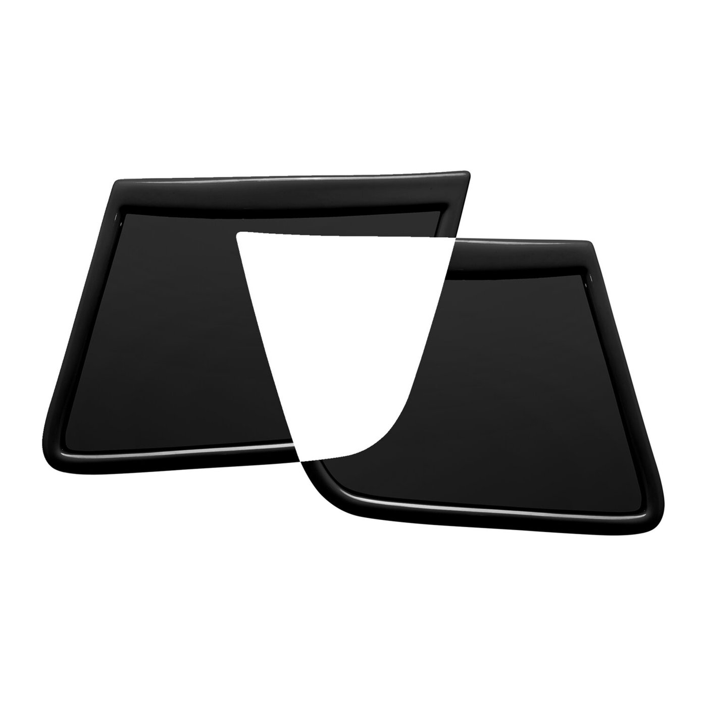 C-Racer C-Racer, Vintage racing side number plates black