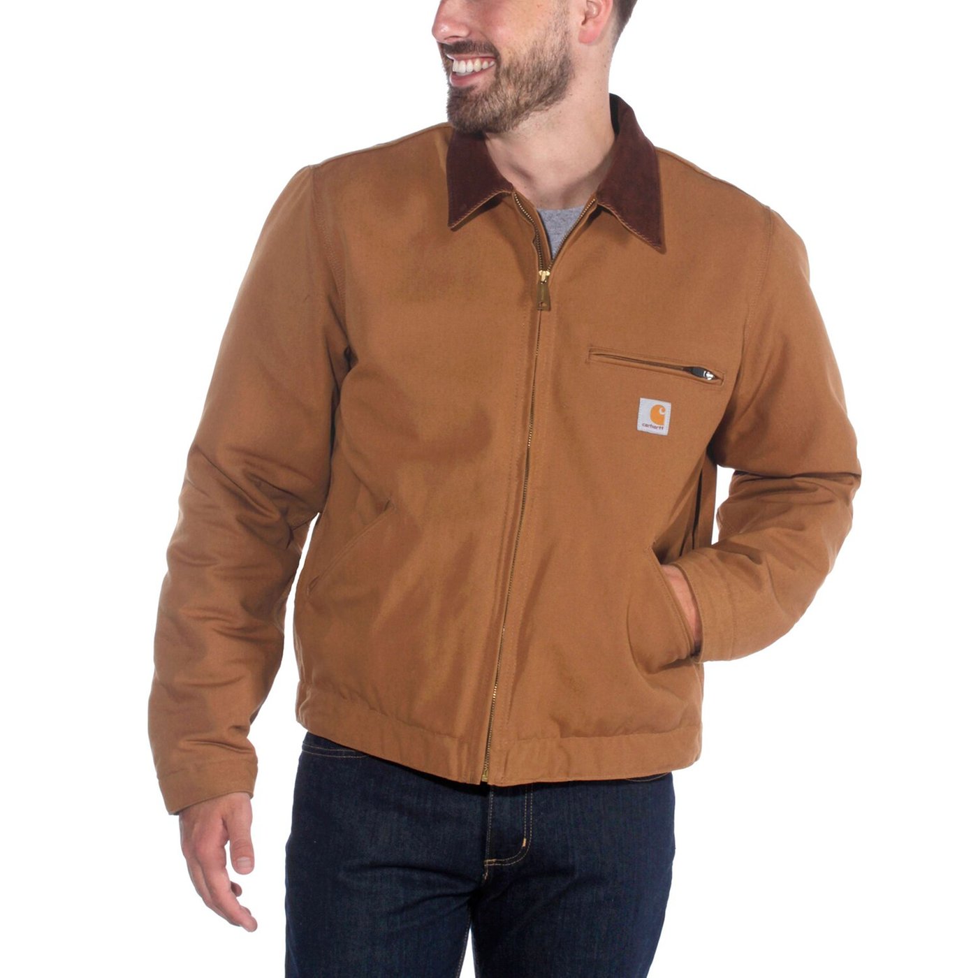 Carhartt Carhartt Detroit lined jacket Carhartt brown - Image 2