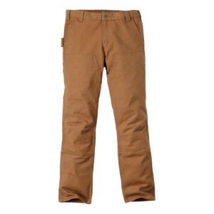 Carhartt Carhartt work pants stretch duck double front Carhartt brown