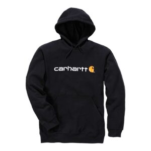 Carhartt Carhartt Signature logo hoodie black
