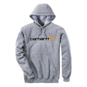 Carhartt Carhartt Signature logo hoodie heather grey