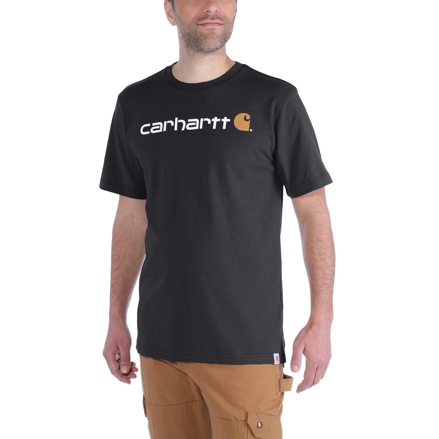 Carhartt Carhartt Logo graphic t-shirt black - Image 2