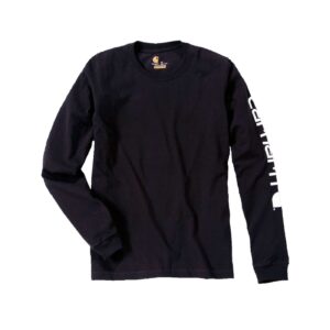 Carhartt Carhartt Sleeve logo long sleeve black