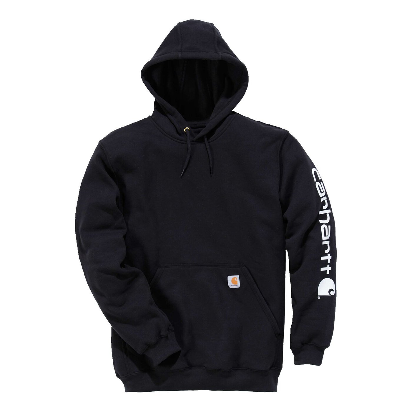 Carhartt Carhartt Sleeve logo hoodie black