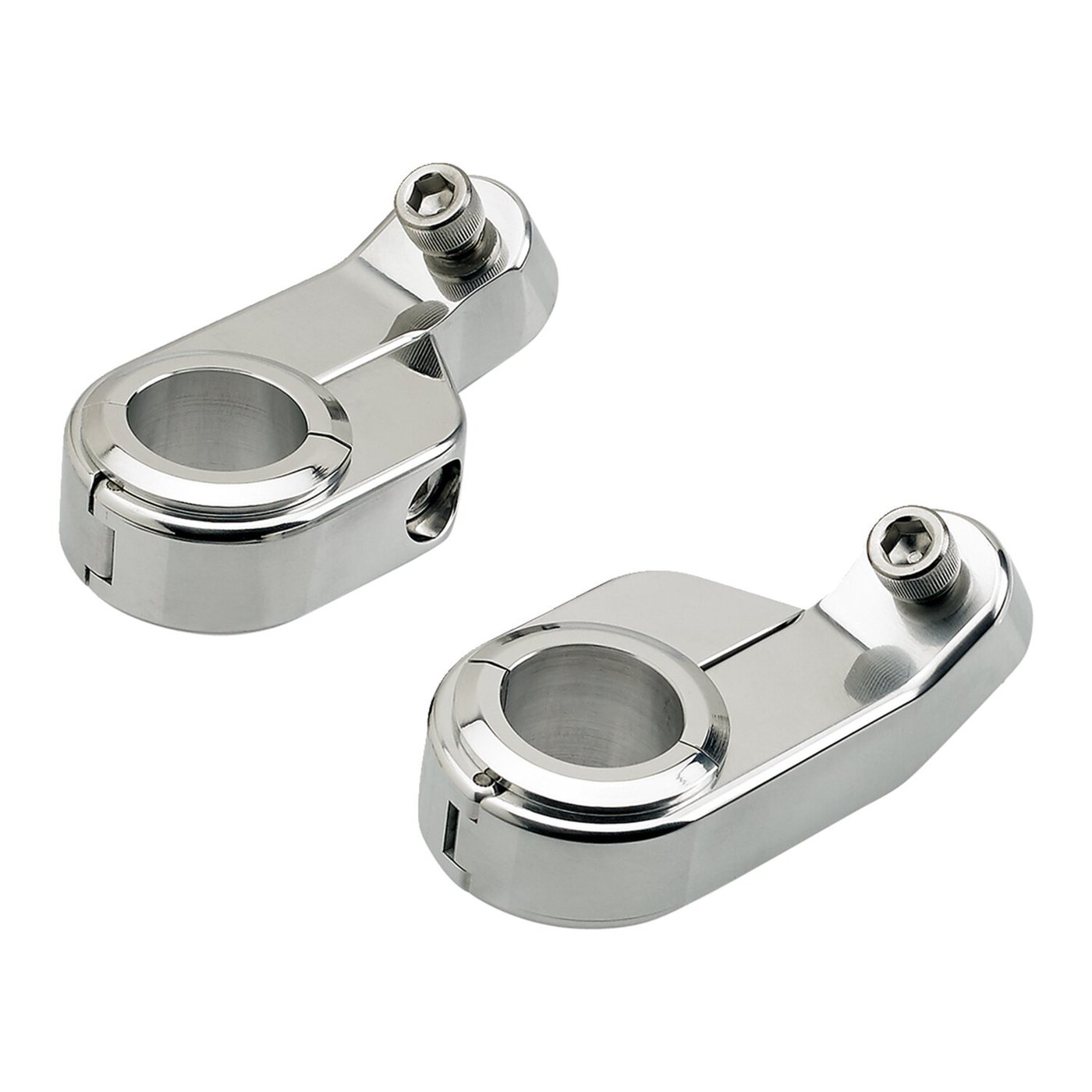 Biltwell Biltwell, angled o/s speed clamps chrome