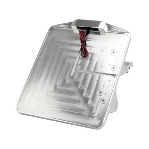 CPV CPV, License plate bracket kit swing. Polished. Germany