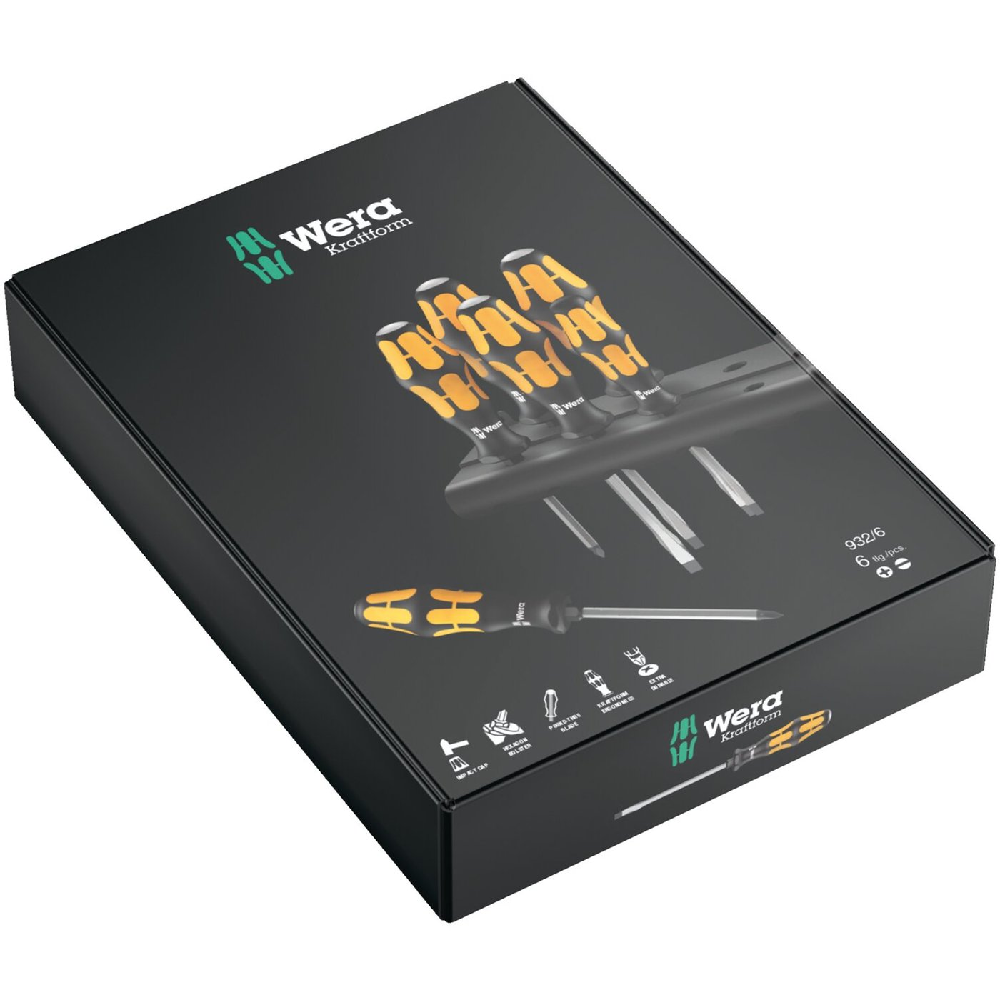 Wera Wera screwdriver set Kraftform chisel Series 900 - Image 2