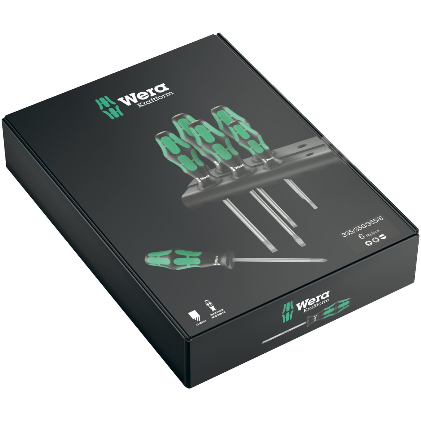 Wera Wera screwdriver set 6 pcs. Kraftform 300 plus - Image 2