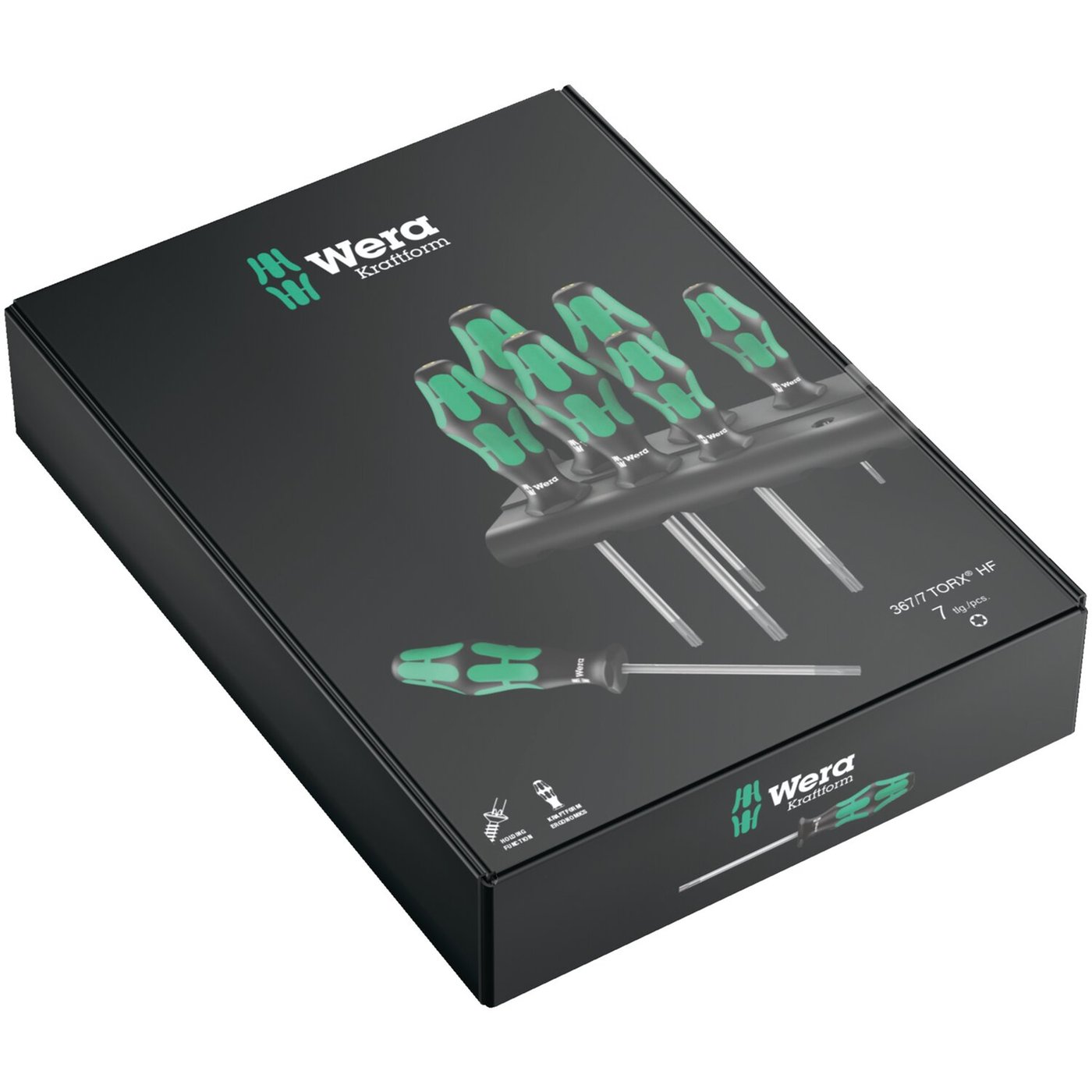 Wera Wera screwdriver set 7 pcs. Kraftform 300 plus Torx® - Image 2