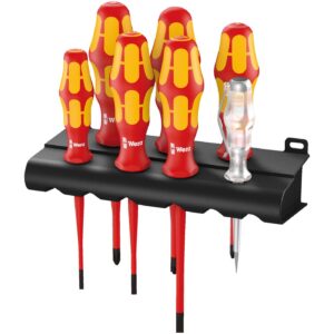 Wera Wera screwdriver & voltage tester kit 7 pcs. Kraftform Plus