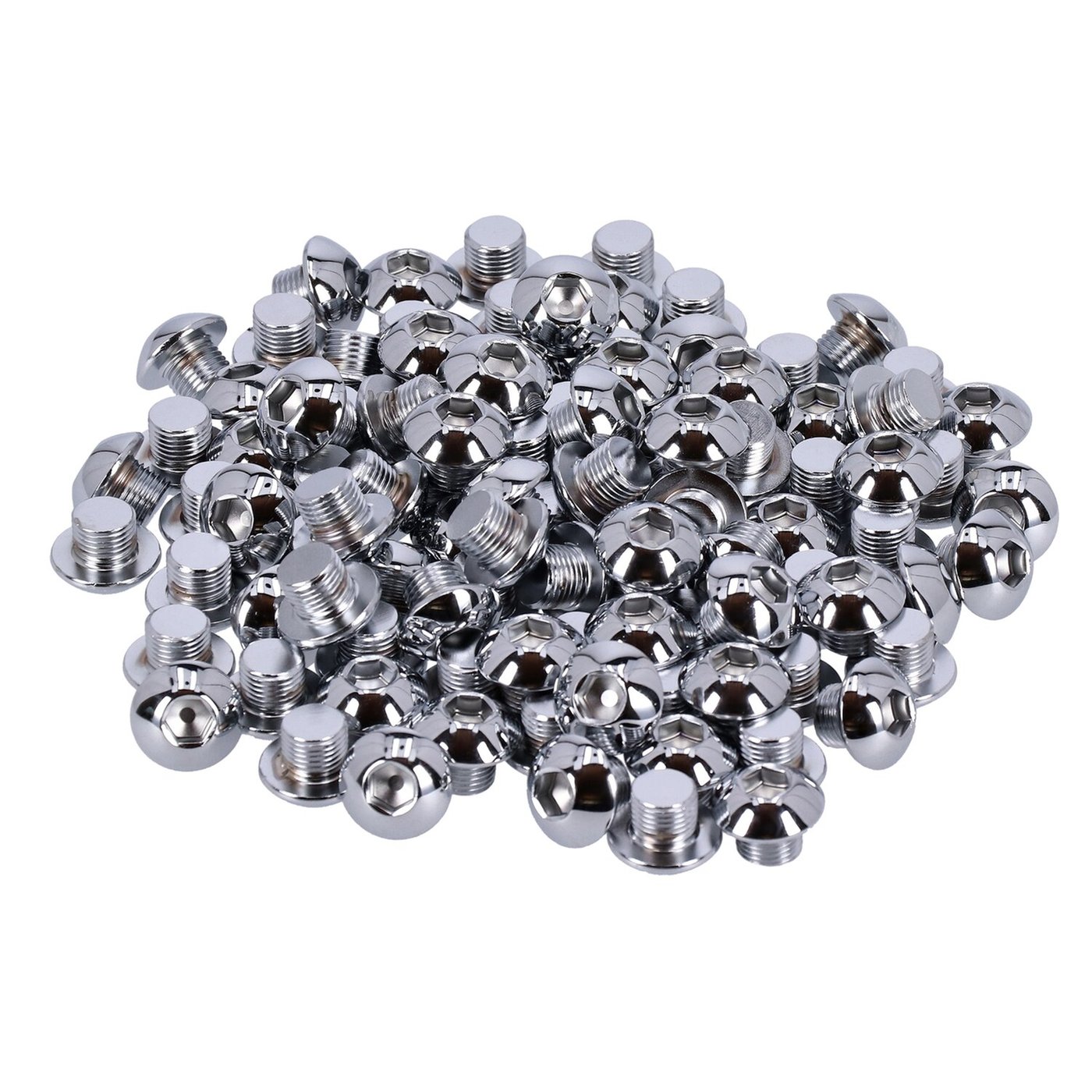 Gardner-Westcott GW 1/2-20 X 3/8 Buttonhead bolt chrome - Image 2