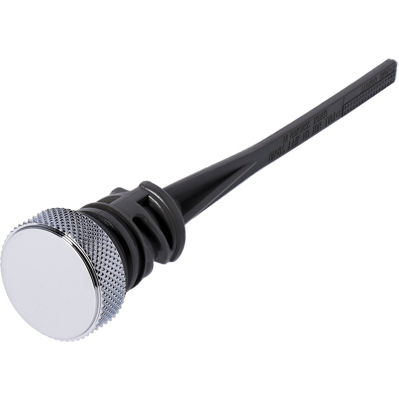 MCS Oil tank fill plug / dipstick assembly motor oil. Chrome