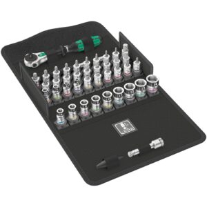 Wera Wera Zyklop ratchet kit 42 pcs. 1/4" drive Metric sizes