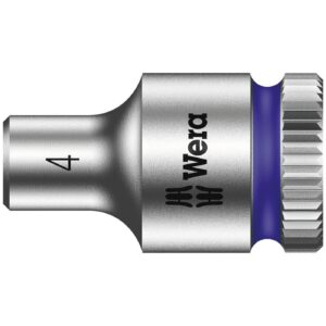 Wera Wera Zyklop 1/4" socket - Metric 4.0
