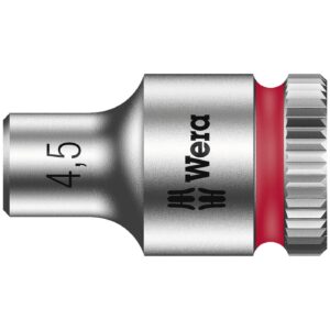 Wera Wera Zyklop 1/4" socket - Metric 4.5