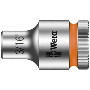 Wera Wera Zyklop 1/4" socket - US sizes 3/16"